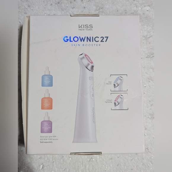 KISS New York Glownic27 Microcurrent Facial Device Skin Booster Tool New - Picture 5 of 5